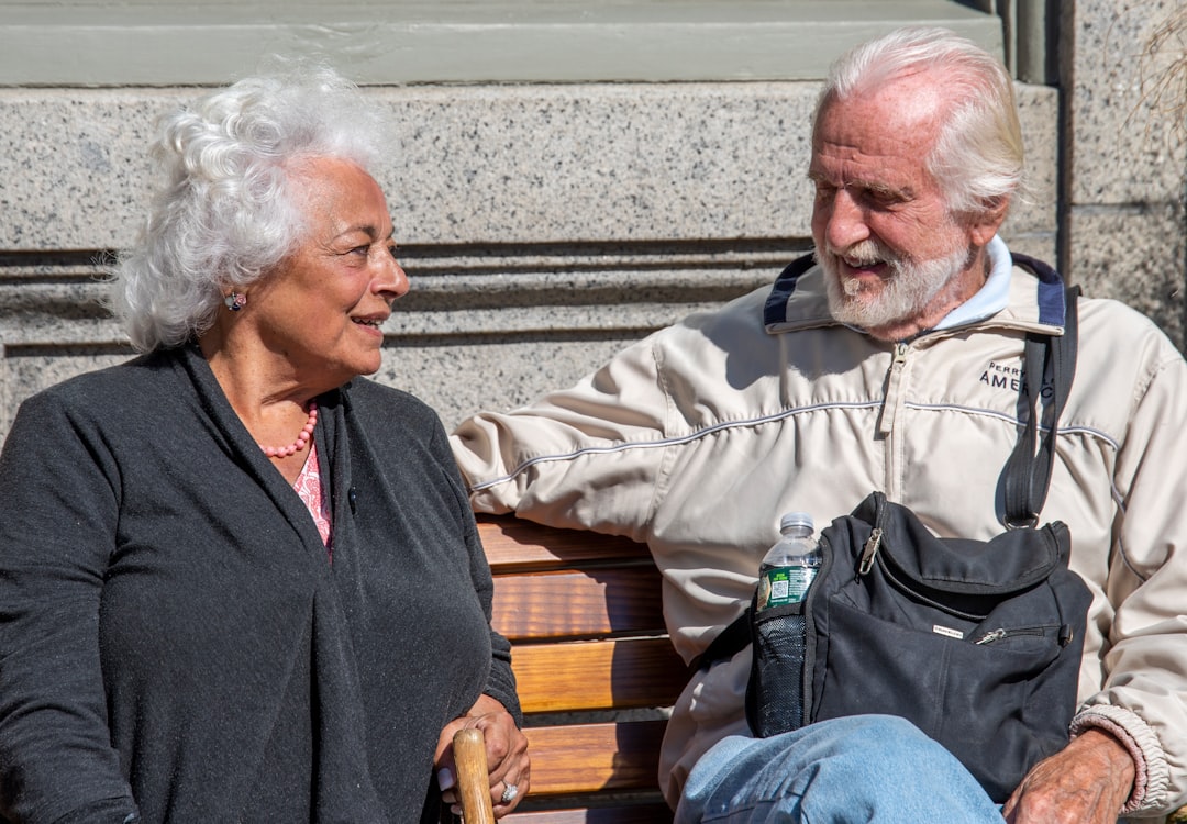 Photo Elderly couple